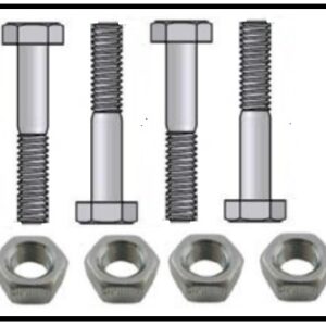 3/8”-24 SPRING RETAINING BOLT 3-1/4” LONG INCLUDES NUTS (4EA)